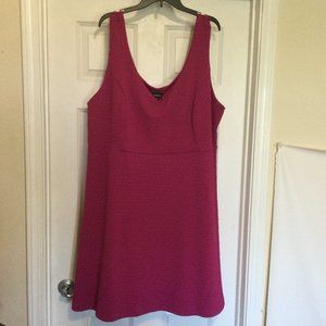 Torrid Plus Size 4X Pink Sleeveless Dress NEW NWT